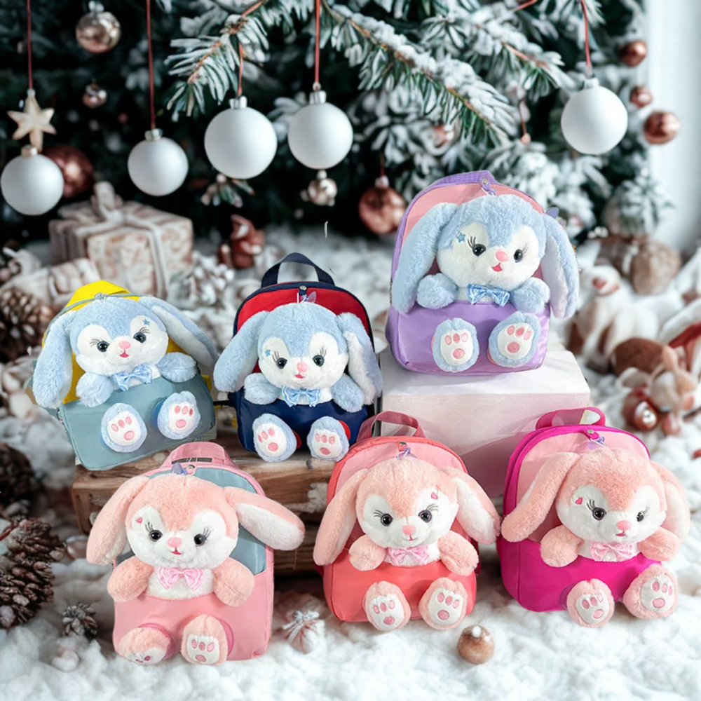 Plush Bunny Kids Backpack