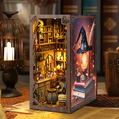 DIY Miniature Library Booknook