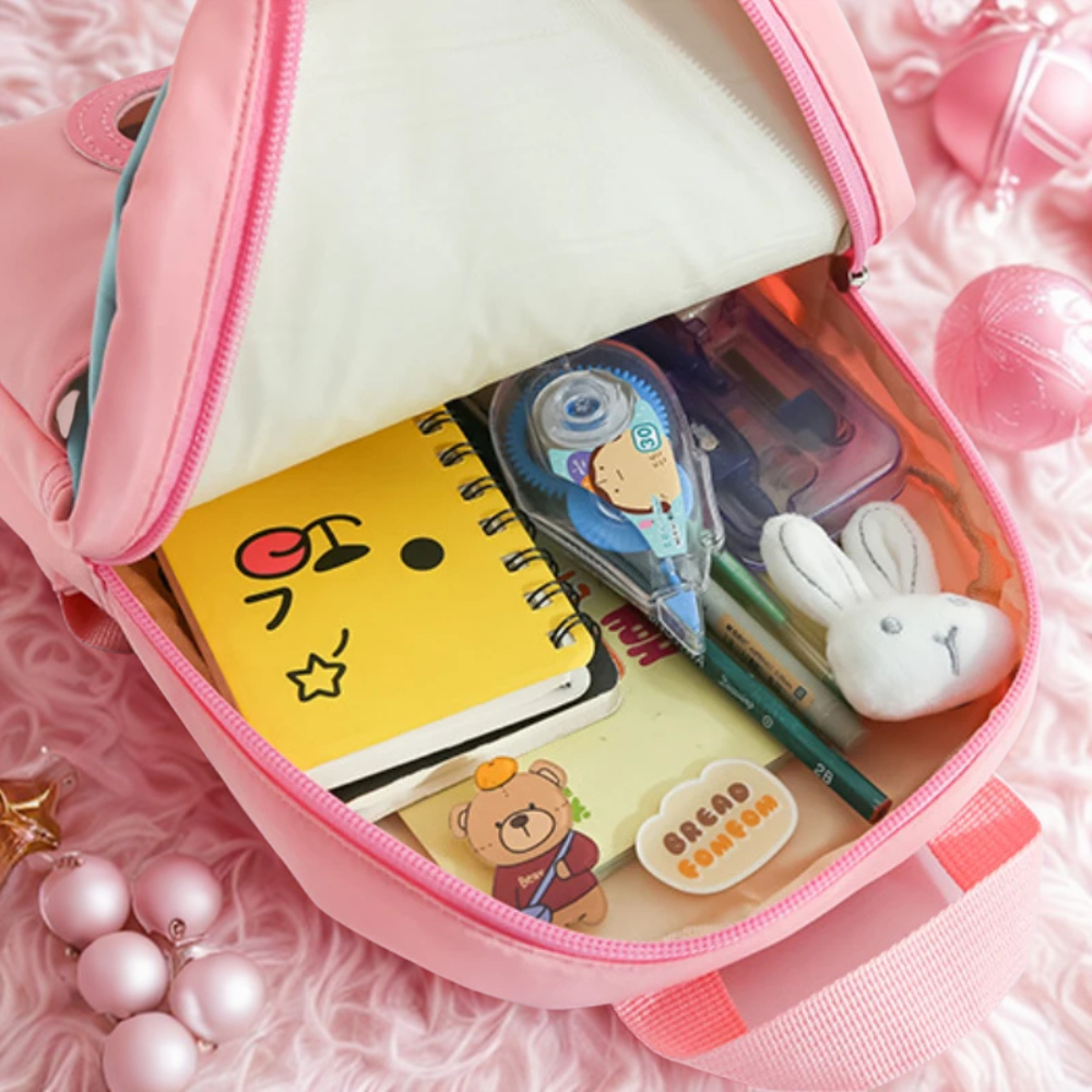 Plush Bunny Kids Backpack