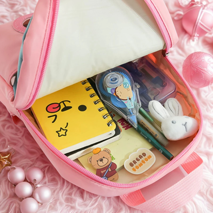 Plush Bunny Kids Backpack