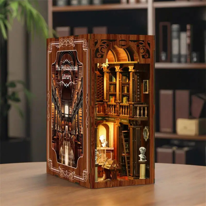 DIY Miniature Library Booknook