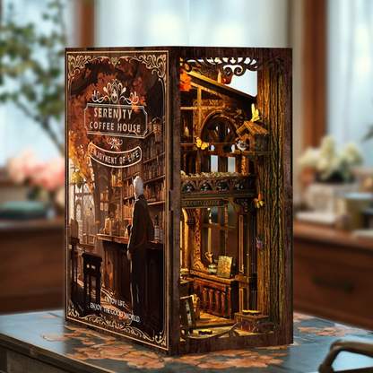 DIY Miniature Library Booknook