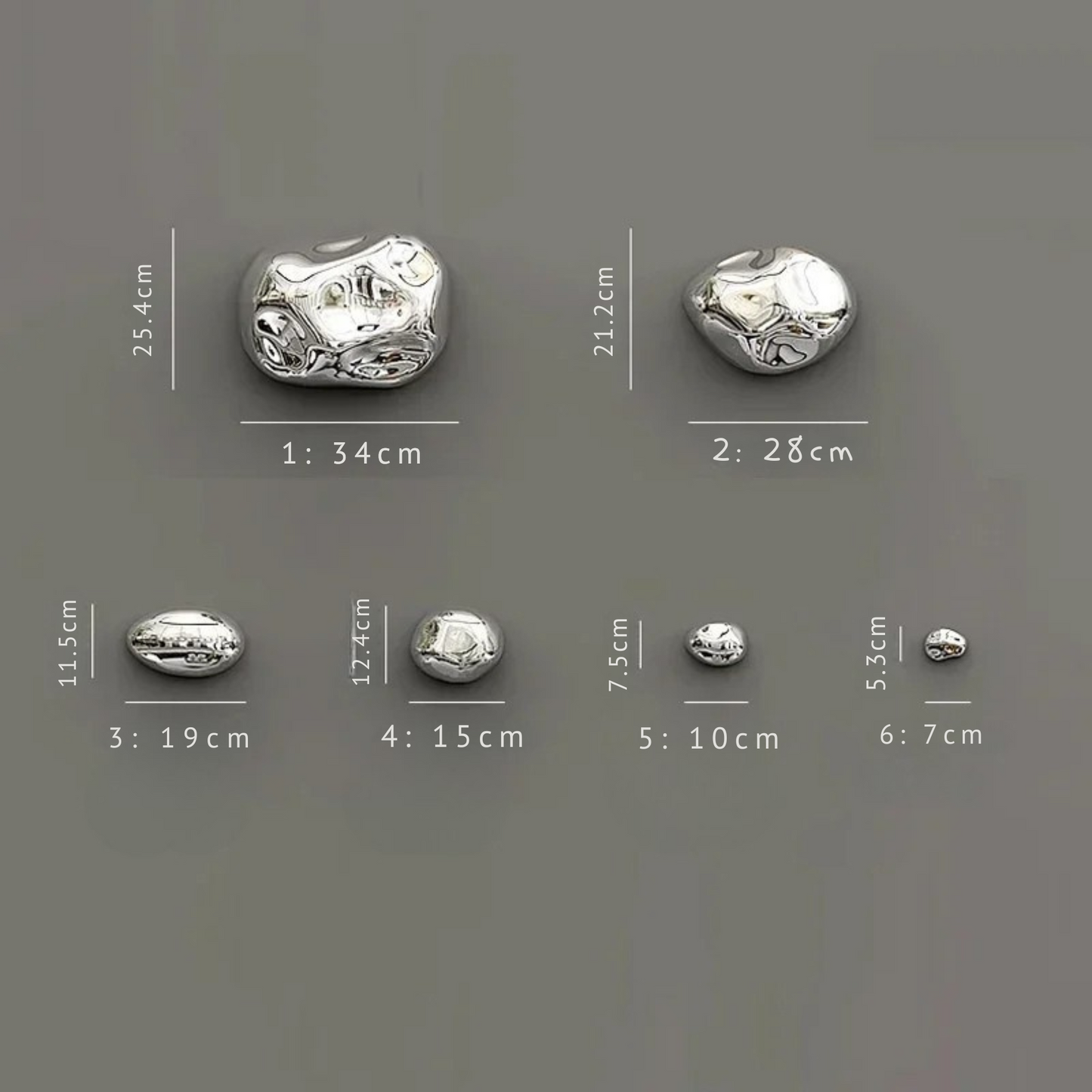 Modern Stone Ornament Wall Decor
