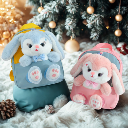 Plush Bunny Kids Backpack