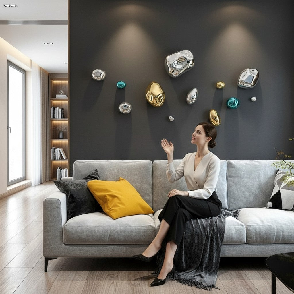 Modern Stone Ornament Wall Decor