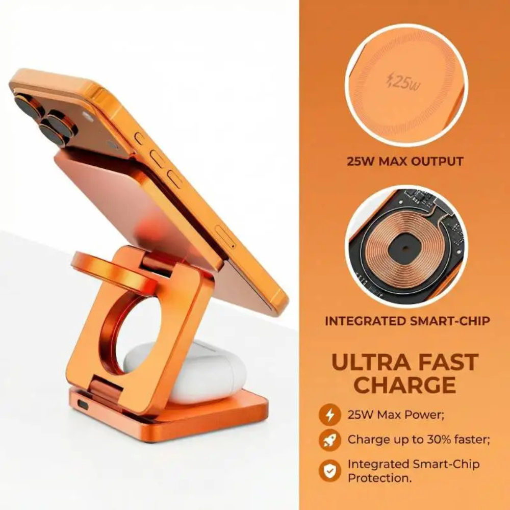 Qi2 Magnetic Charging Dock