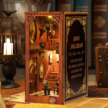 DIY Miniature Library Booknook
