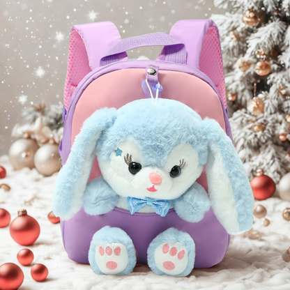 Plush Bunny Kids Backpack