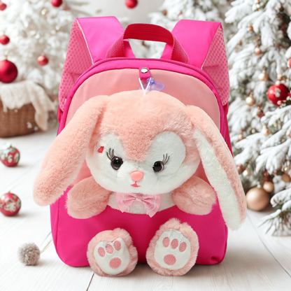 Plush Bunny Kids Backpack
