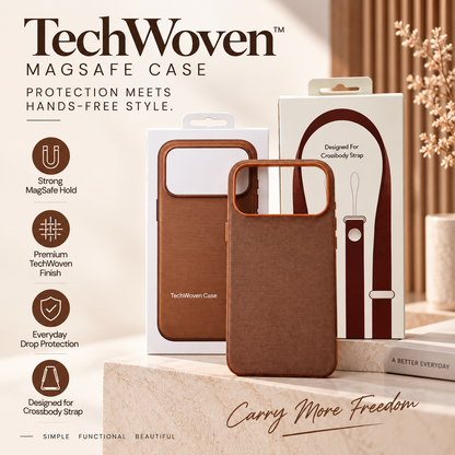 TechWoven™ MagSafe Crossbody Case