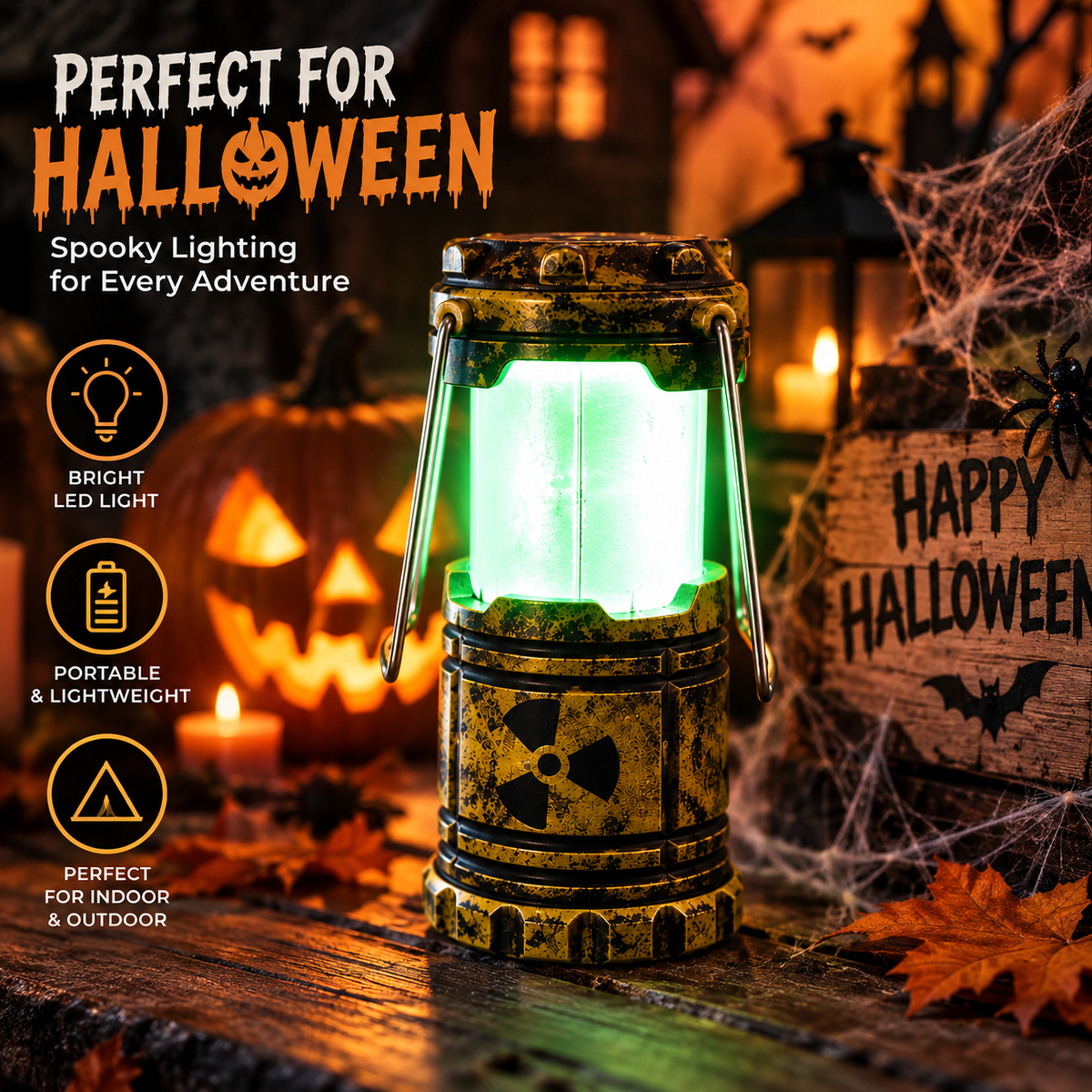 Nuclear Reactor™ Sci-Fi LED Lantern