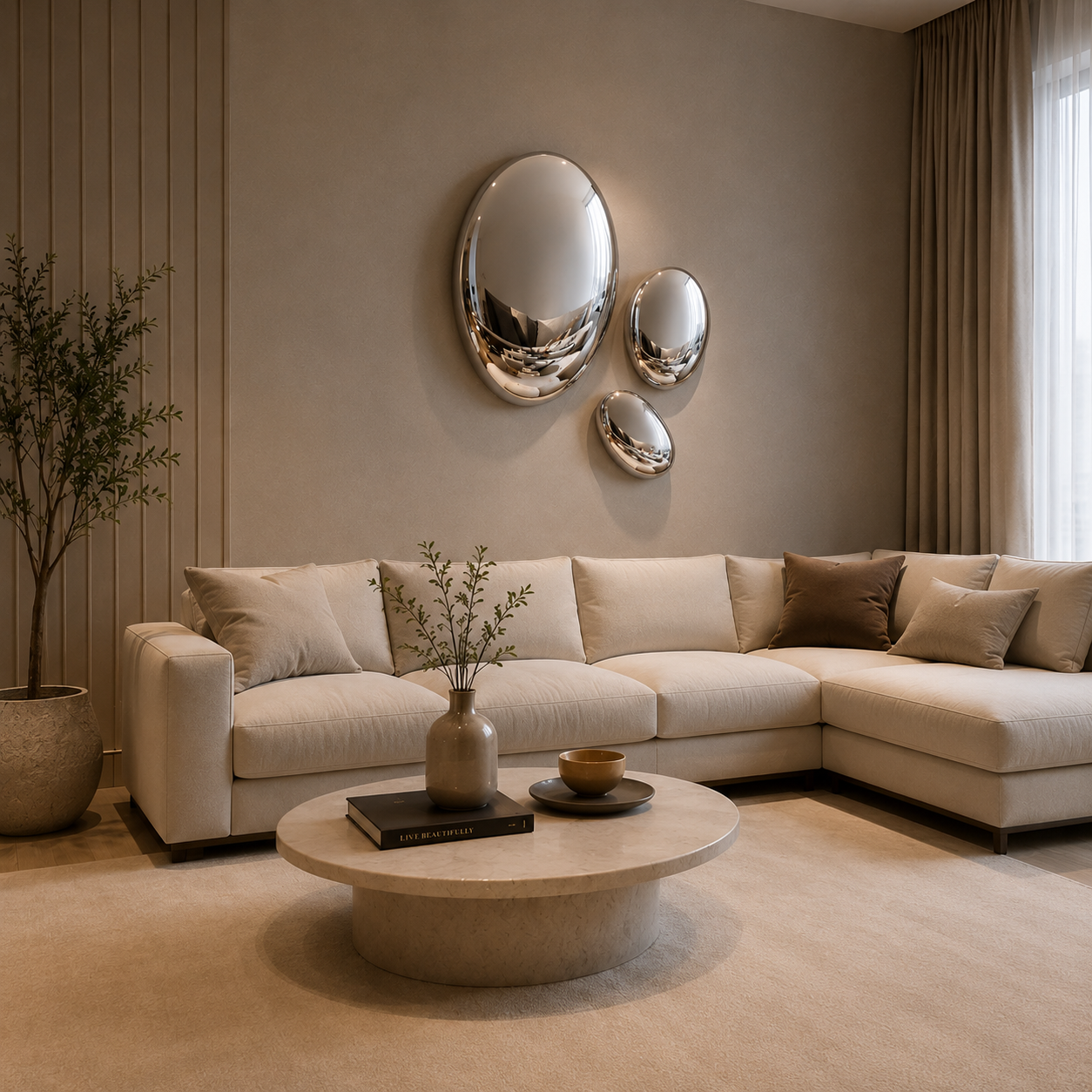 Water Drop Mirror – Modern Wall Decor
